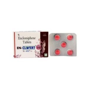 Enclomiphene 50mg tablet (pack of 5 pills)